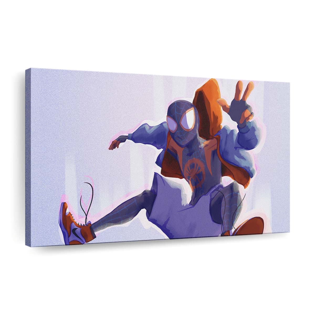 Spider Man Miles 0 Leinwandbild - Wanddeko