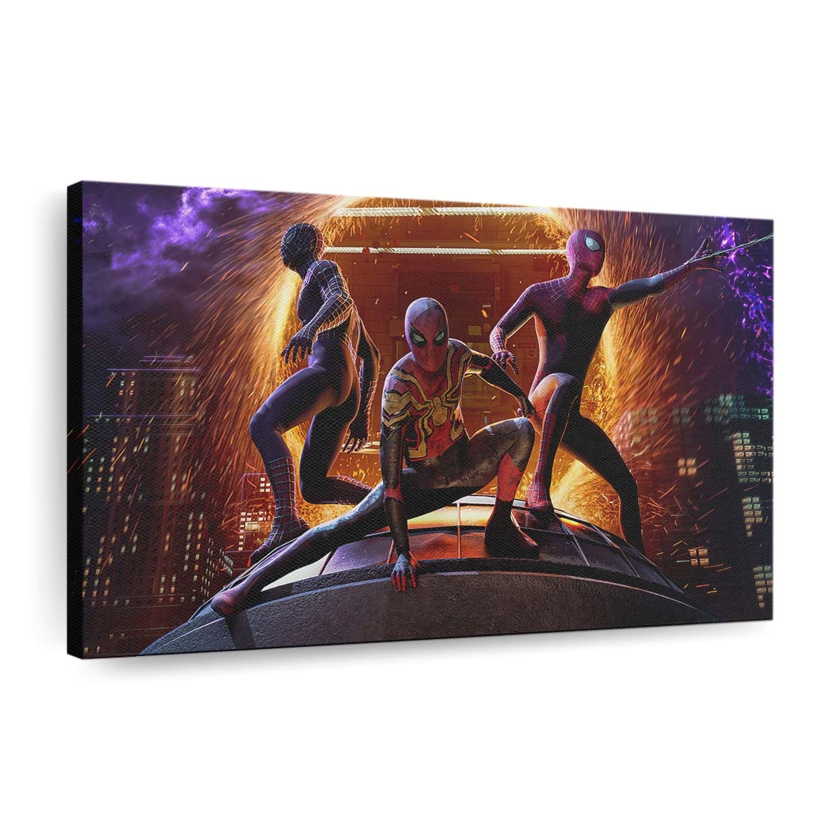 Spider Mans In No Way Home Leinwandbild - Wanddeko