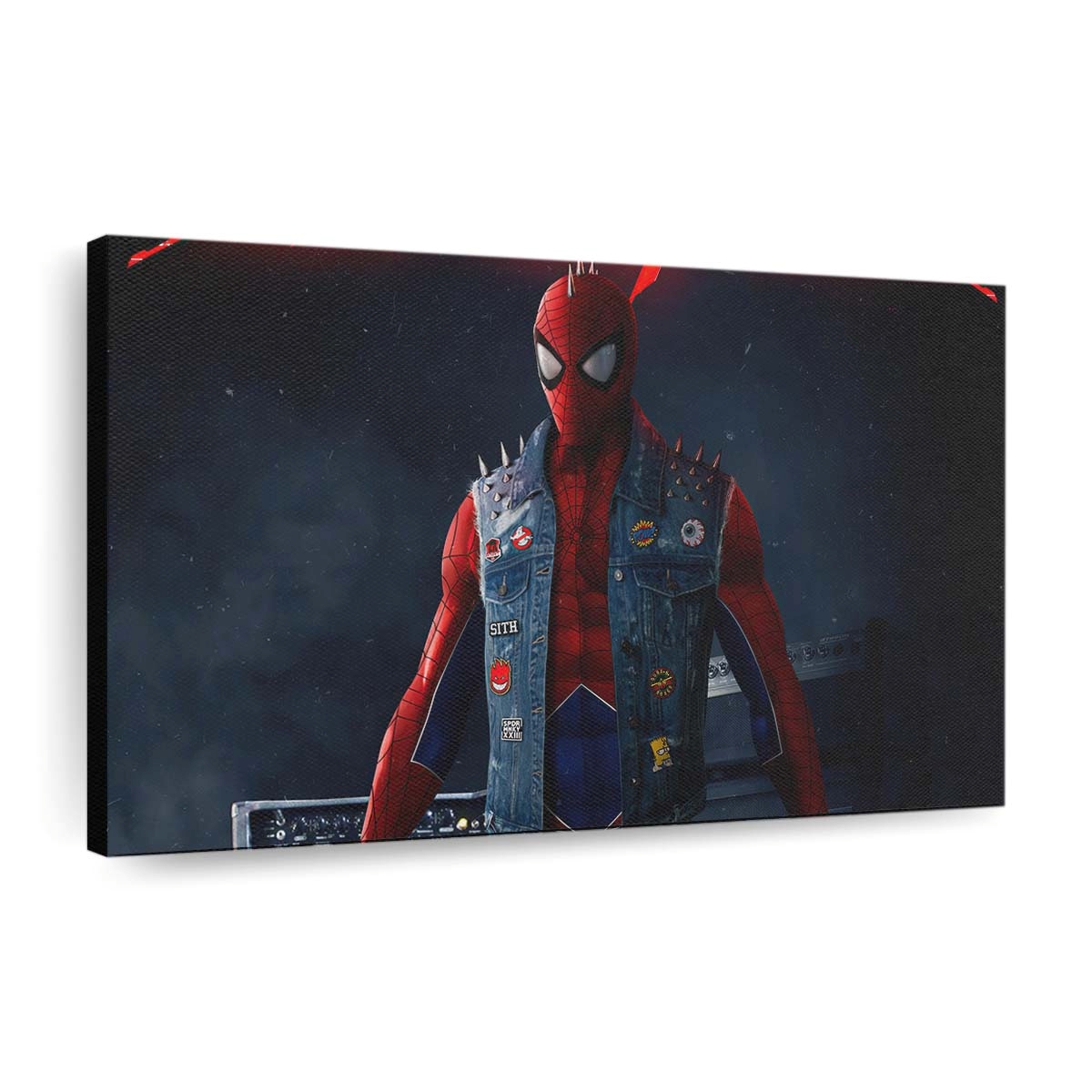 Spiderpunk 2 Leinwandbild - Wanddeko