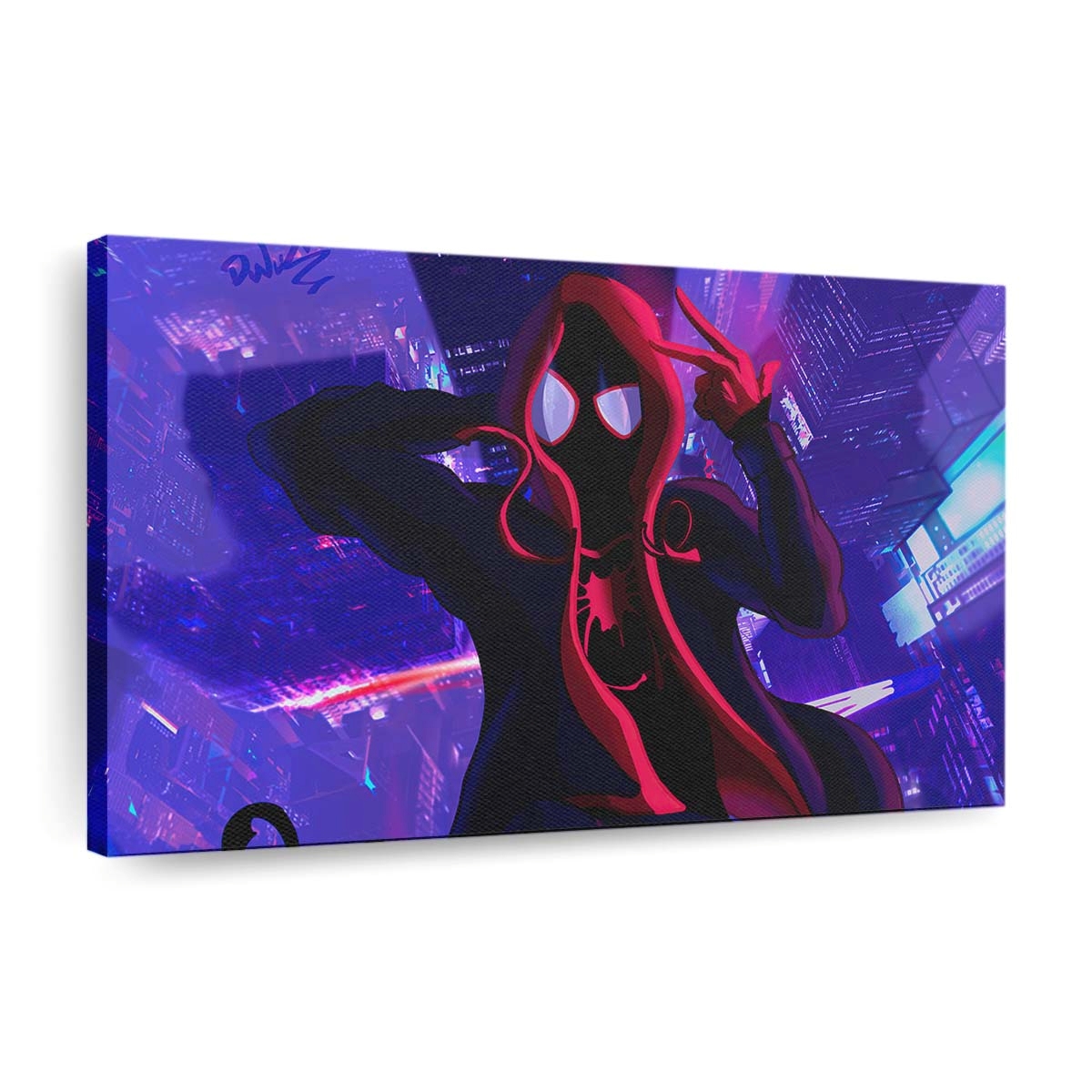 Spiderverse Animated Leinwandbild - Wanddeko