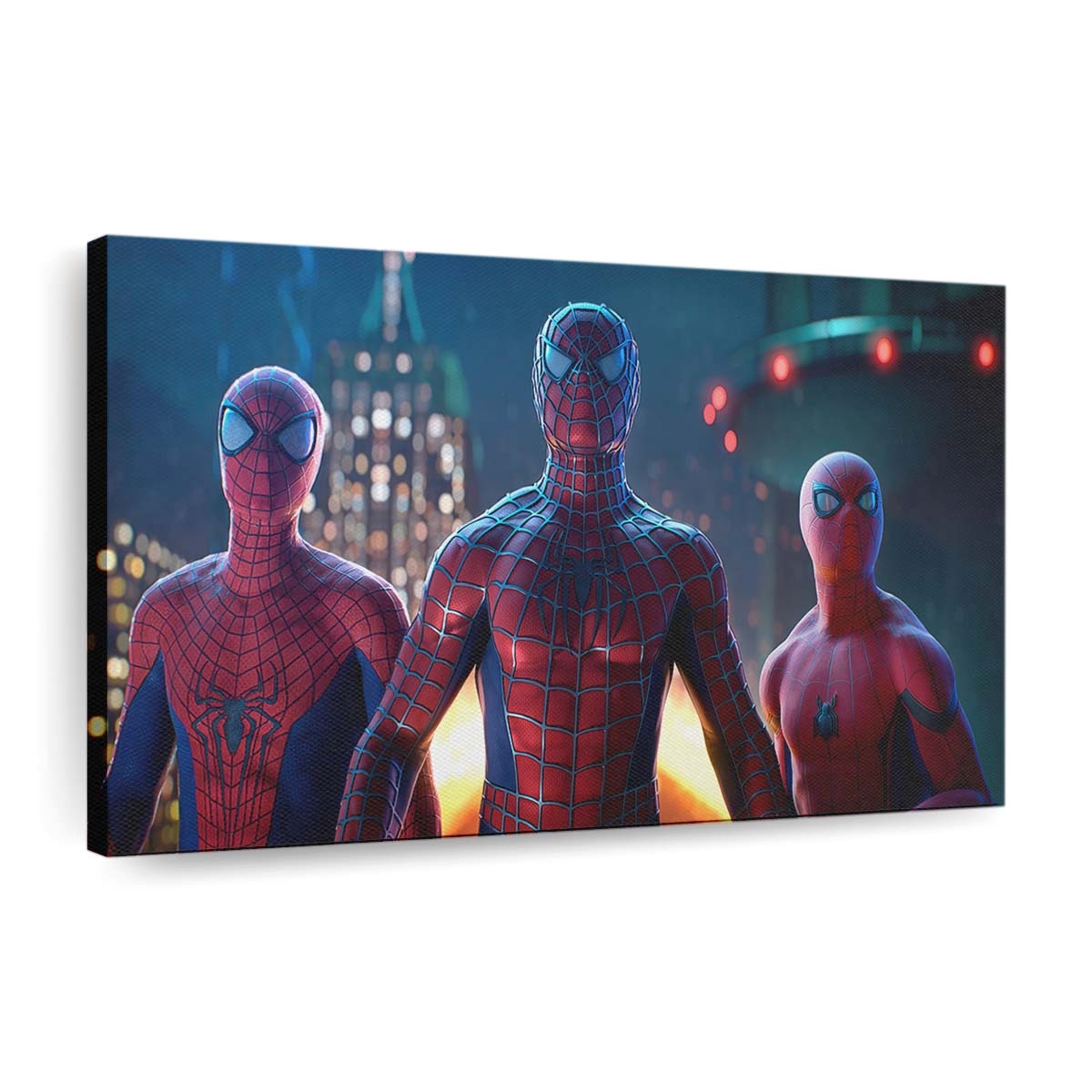Spiderverse Spiders Leinwandbild - Wanddeko