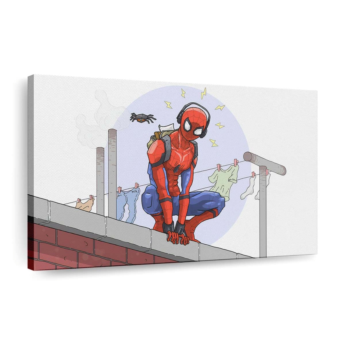 Spidey nach der Schule Leinwandbild - Wanddeko