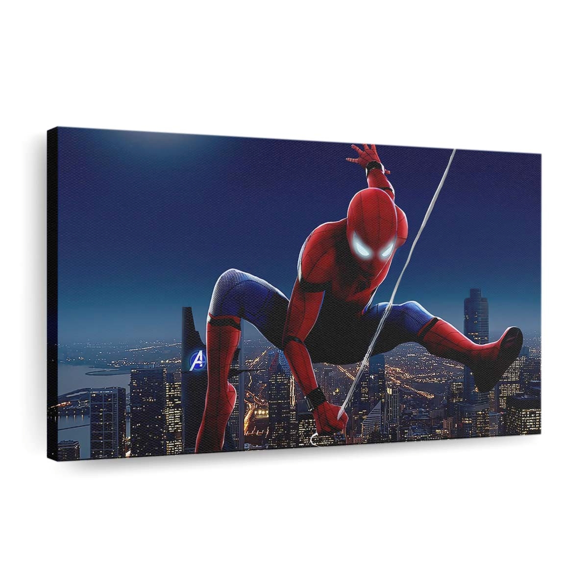 Spidey zurück in der Stadt Leinwandbild - Wanddeko