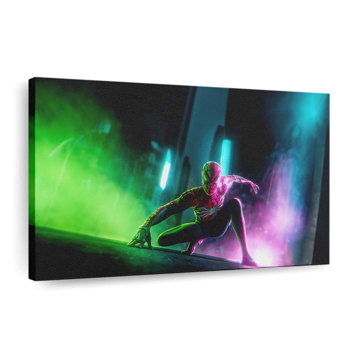 Spidey Web Of Justice Leinwandbild - Wanddeko