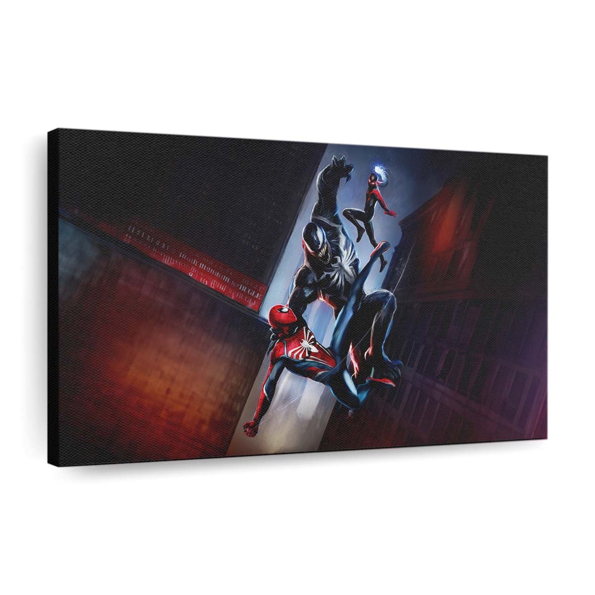 Swinging Sequel Marvels Spider Man 2 Game Leinwandbild - Wanddeko