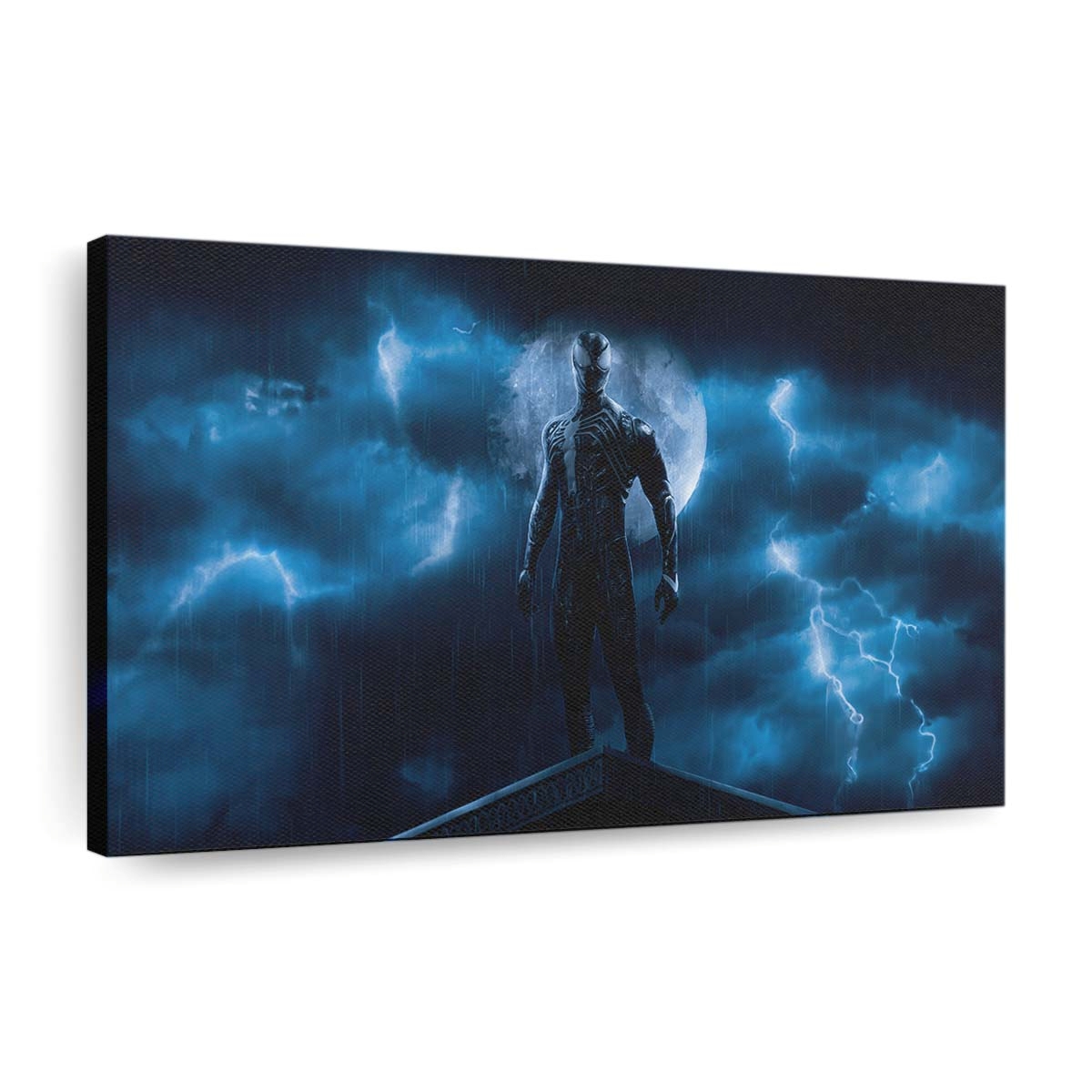 Symbiote Spider Man Artwork Leinwandbild - Wanddeko