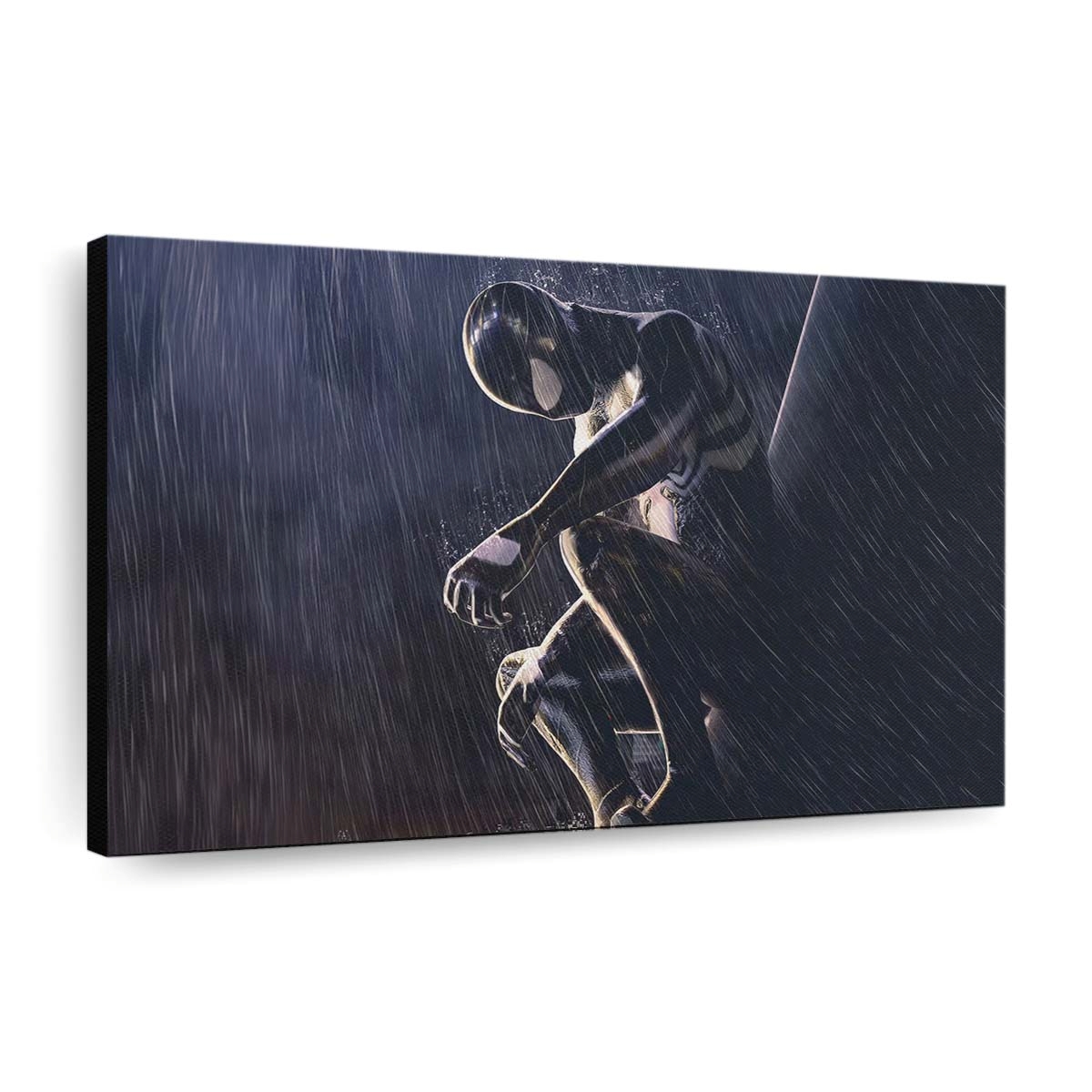 Symbiote Spider Man Artwork 2 Leinwandbild - Wanddeko