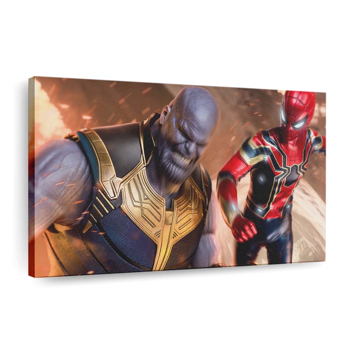 Thanos Spider Man Leinwandbild - Wanddeko