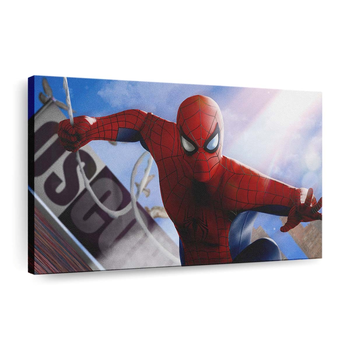 The Amazing Spider Man Comicbuch Cover Leinwandbild - Wanddeko