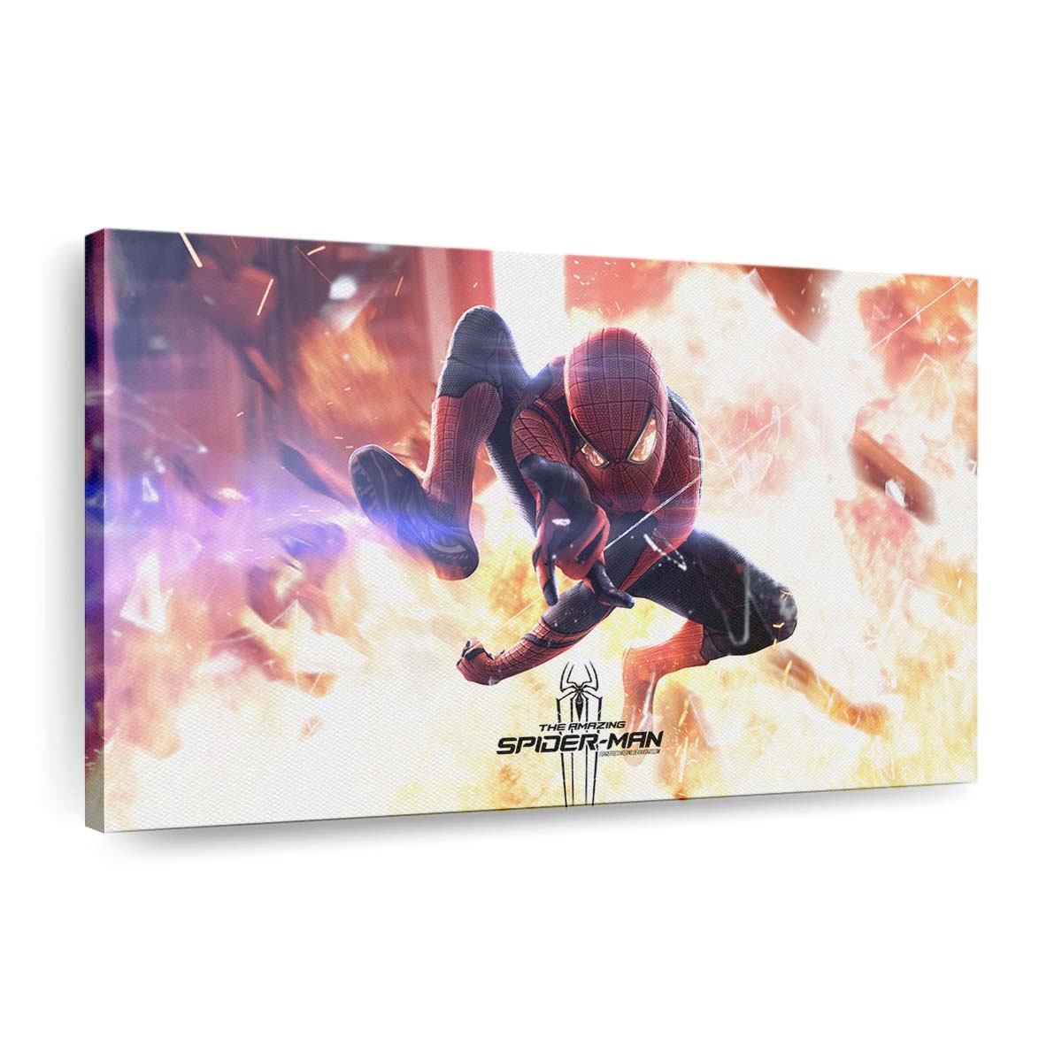 The Amazing Spider Man New Reflection Leinwandbild - Wanddeko