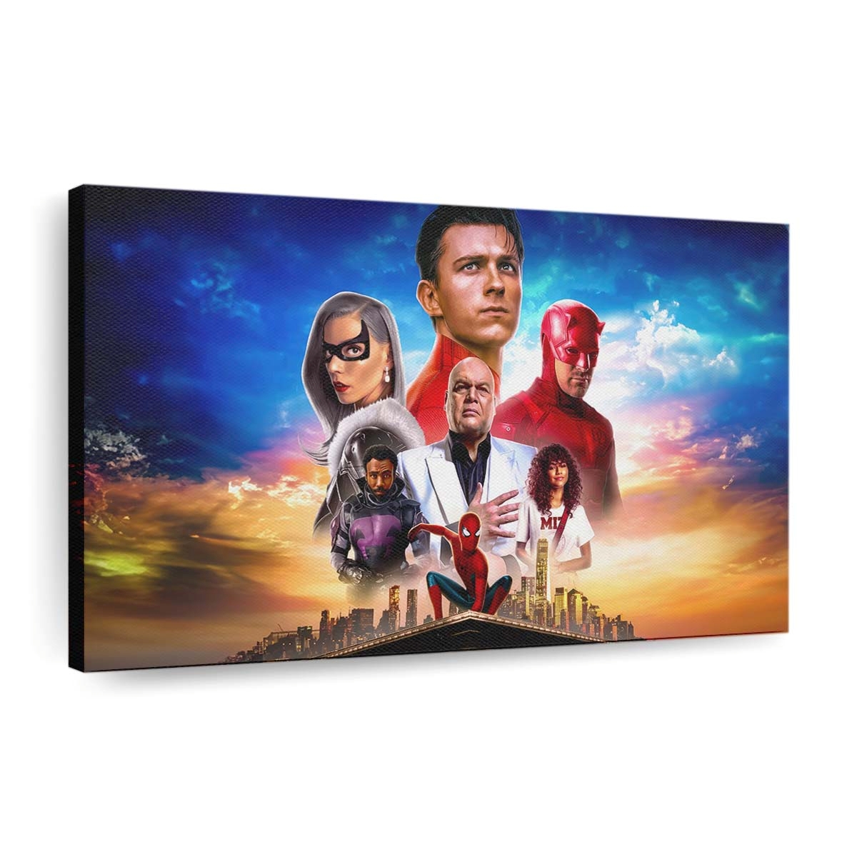 Der spektakuläre Spider Man 2 Leinwandbild - Wanddeko