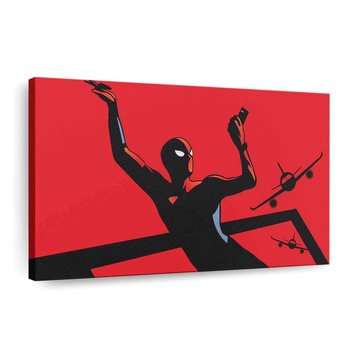 Der Spider Man – Fern von zu Hause Leinwandbild - Wanddeko