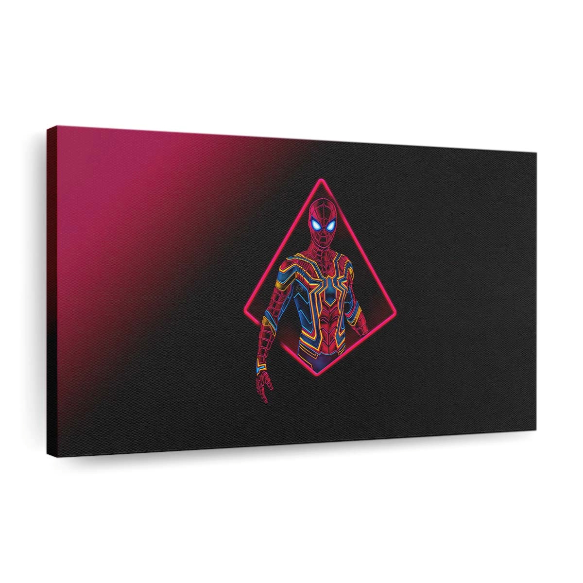 Der Spider Man Minimal Leinwandbild - Wanddeko