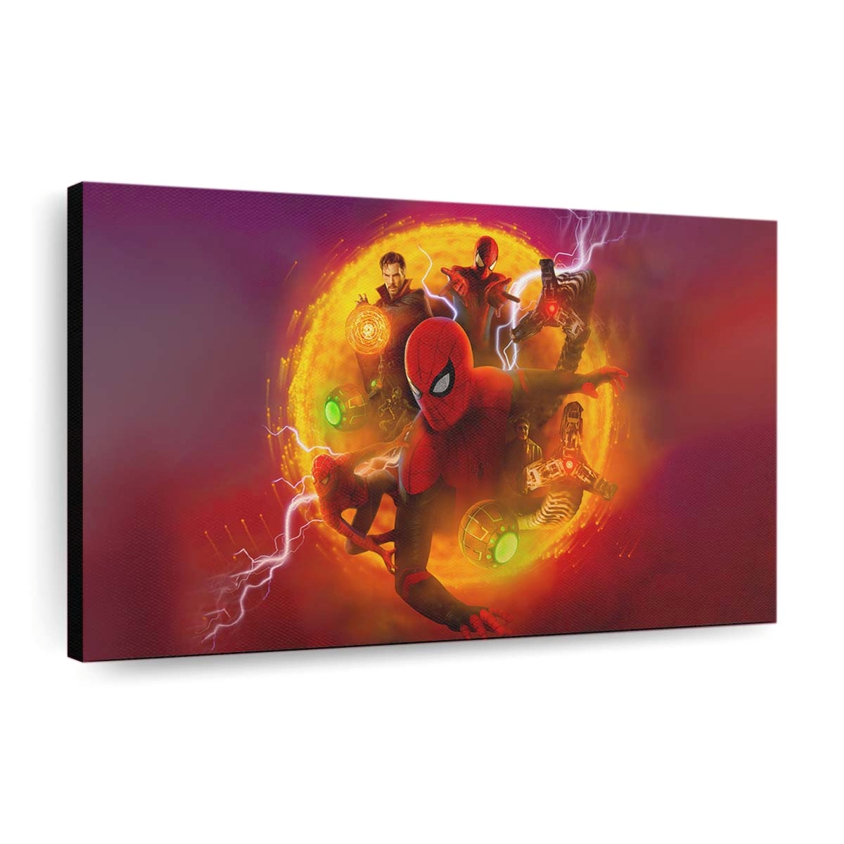 Das Poster zu Spider Man – Kein Weg nach Hause Leinwandbild - Wanddeko