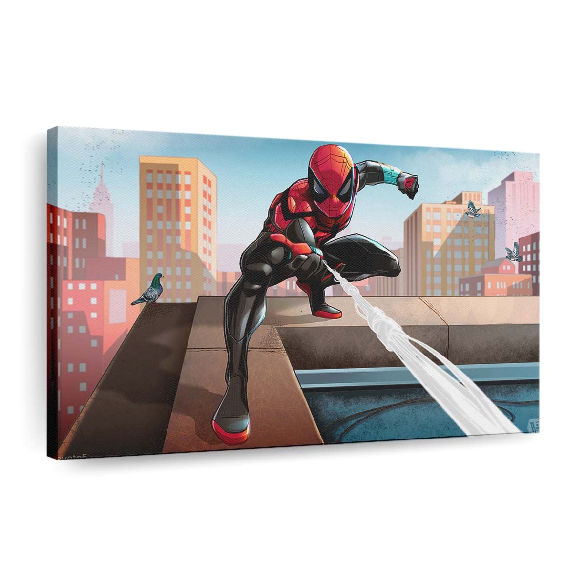 Der Superior Spider Man Leinwandbild - Wanddeko