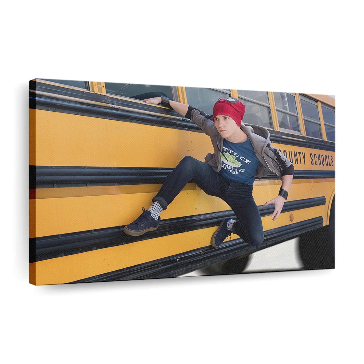 Tom Holland in Avengers: Infinity War 2018 Leinwandbild - Wanddeko