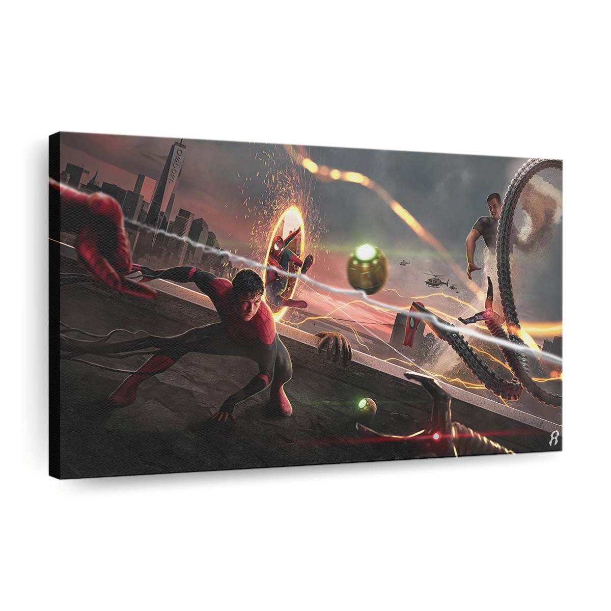 Tom Holland in Spider Man: No Way Home Leinwandbild - Wanddeko