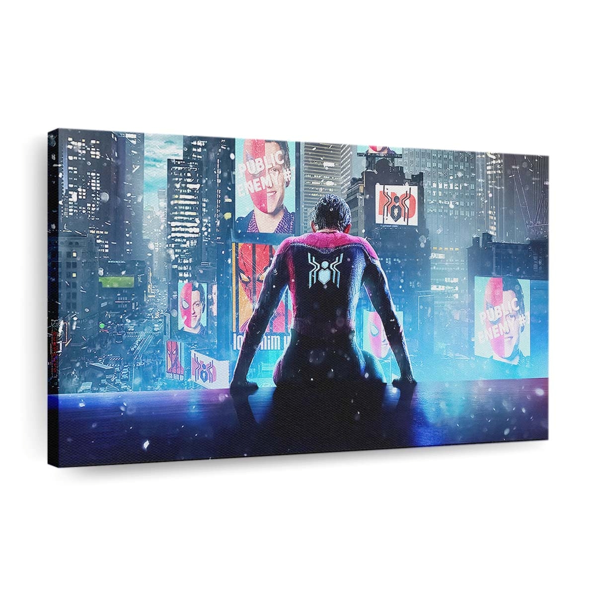 Tom Holland Spider Man No Way Home Leinwandbild - Wanddeko