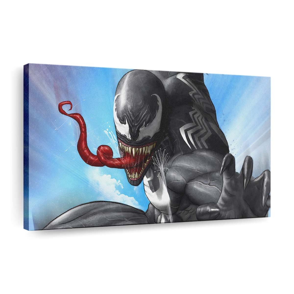 Venom und Spider Leinwandbild - Wanddeko
