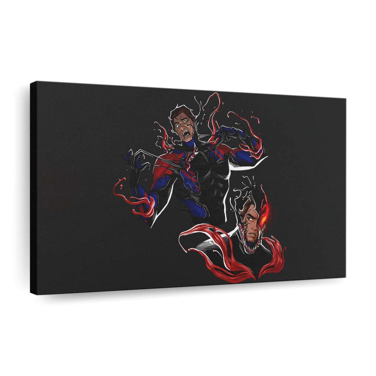 Venomised Symbiote Miguel O Hara Leinwandbild - Wanddeko