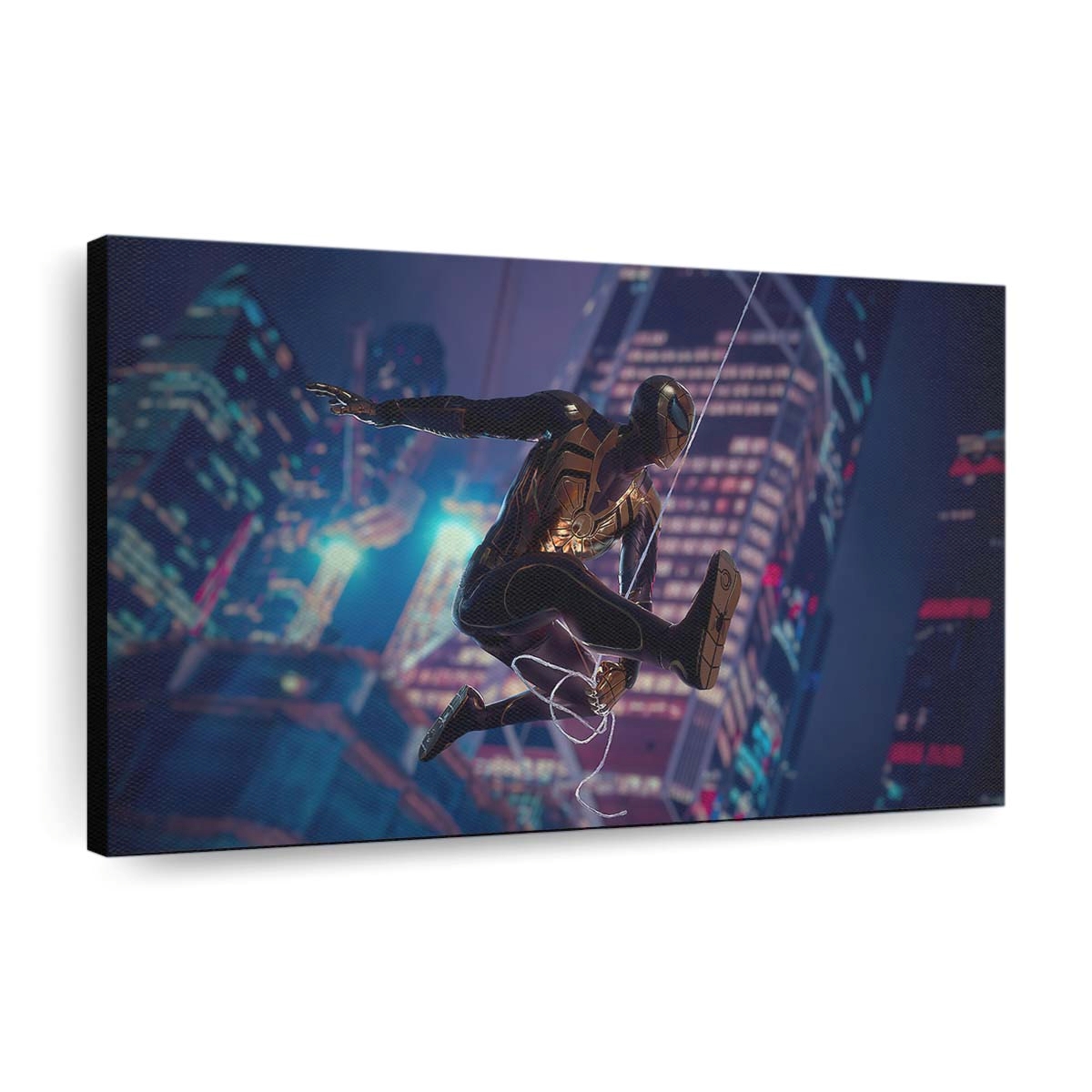 Wakandan Armor Spider Man Leinwandbild - Wanddeko