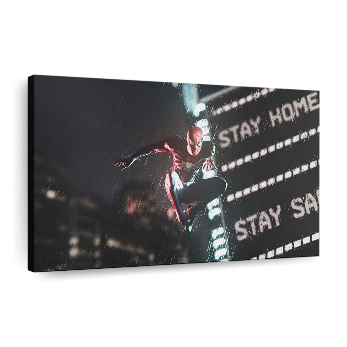 Web Slinging Adventures Marvels Spider Man 2 Leinwandbild - Wanddeko