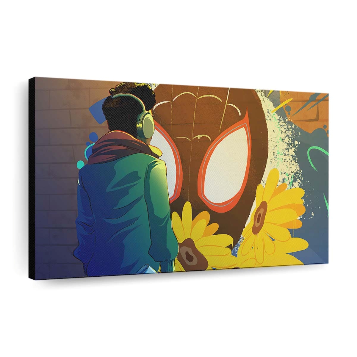 Du bist die Sonnenblume Leinwandbild - Wanddeko