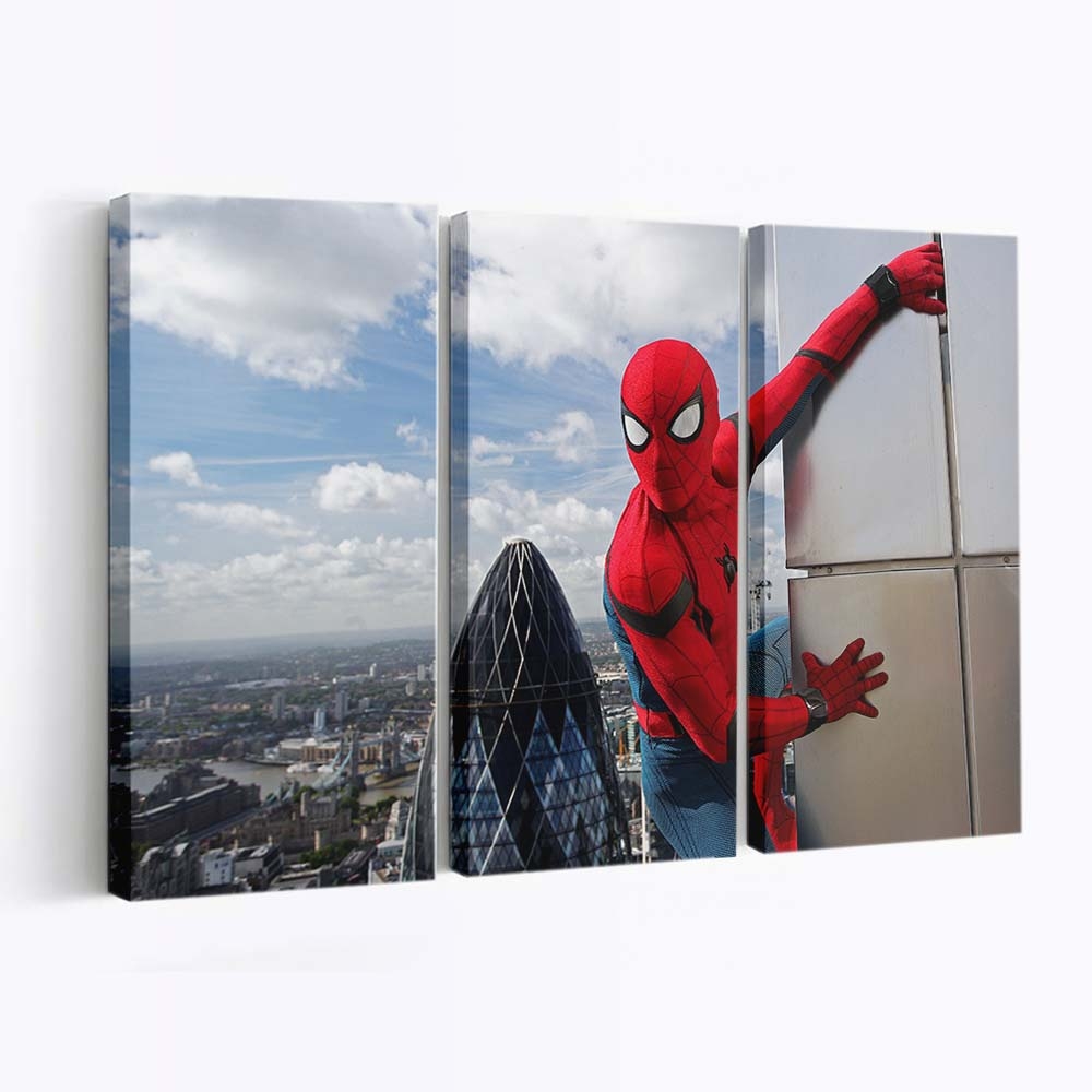 2017 Spider Man Homecoming HD Leinwandbild - Wanddeko