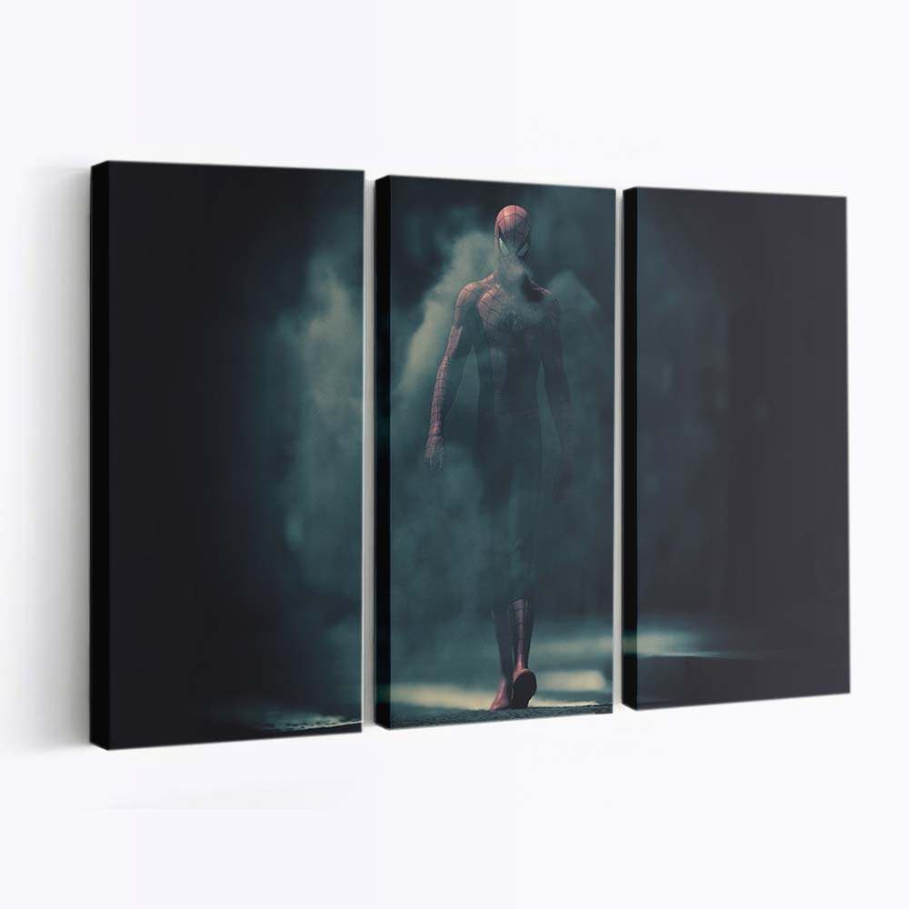 2018 Spider Man Pro Screenshot Leinwandbild - Wanddeko