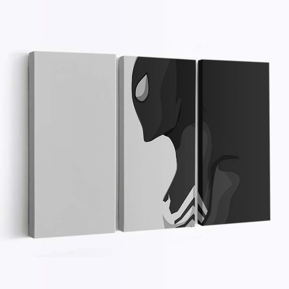 2020 Black Spider Man Leinwandbild - Wanddeko