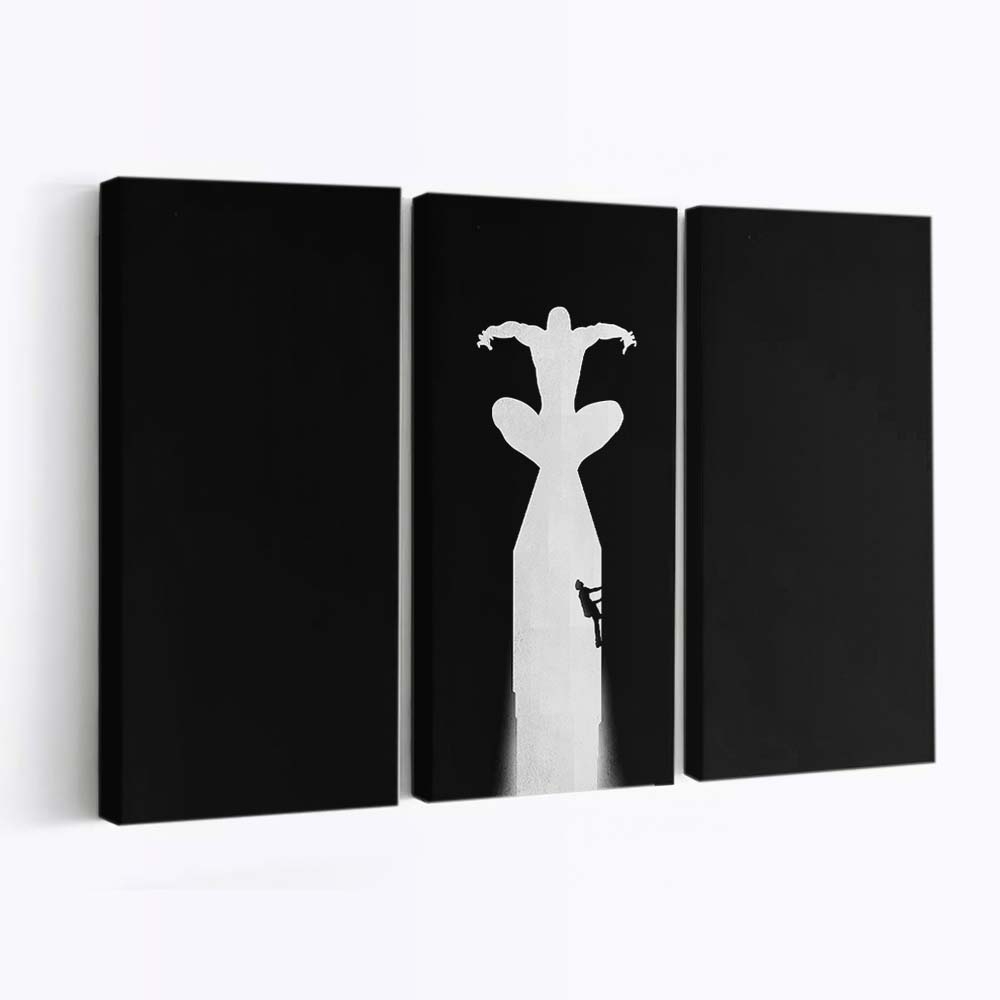 2020 Spider Man Minimalismus Leinwandbild - Wanddeko