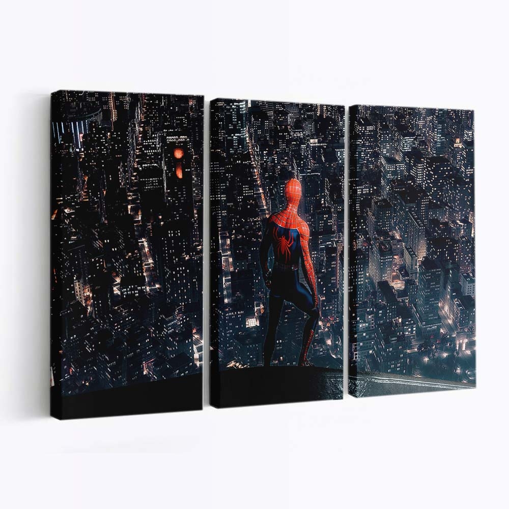 2022 Spider Man Remastered Leinwandbild - Wanddeko