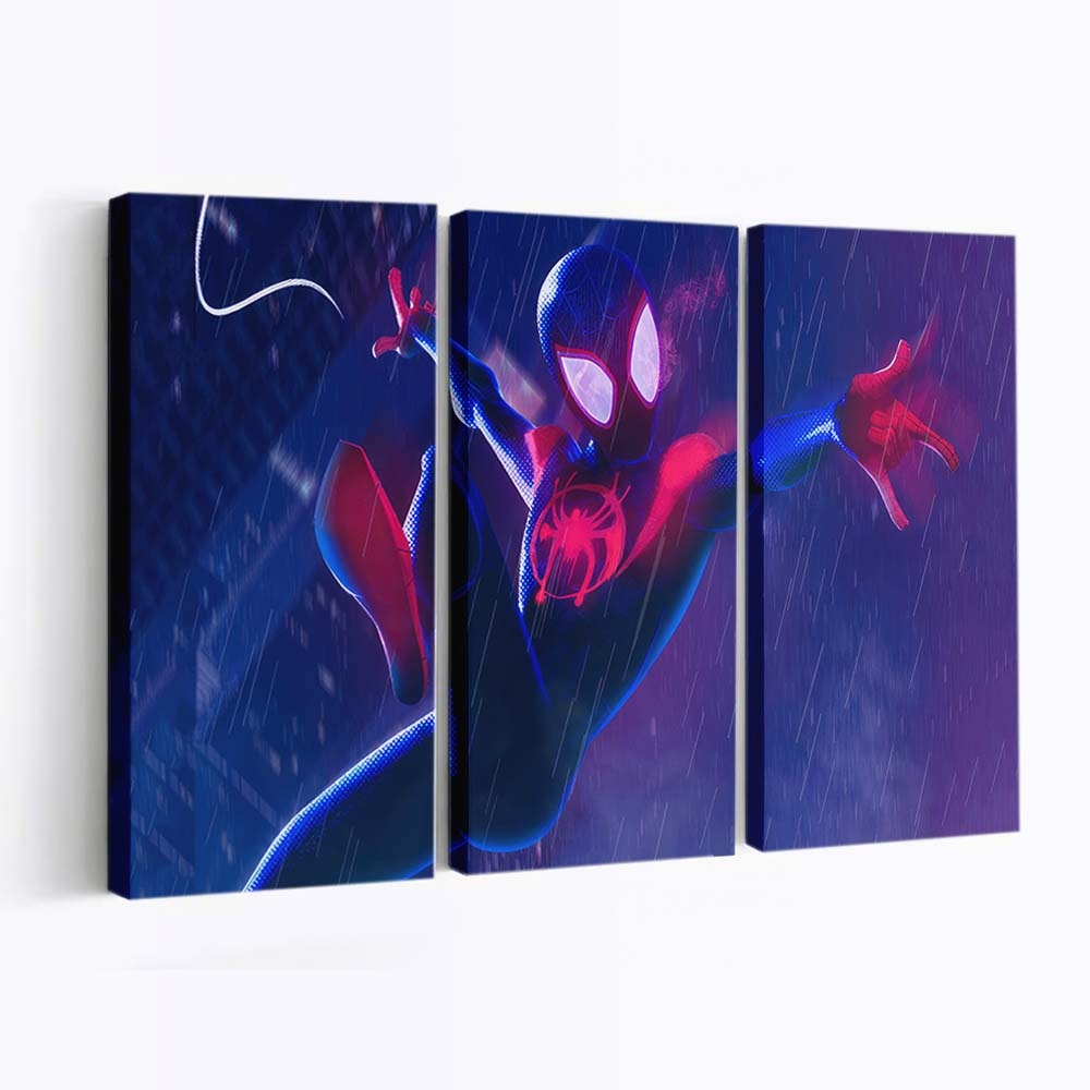 2023 Miles Morales Spider Man 2 Leinwandbild - Wanddeko