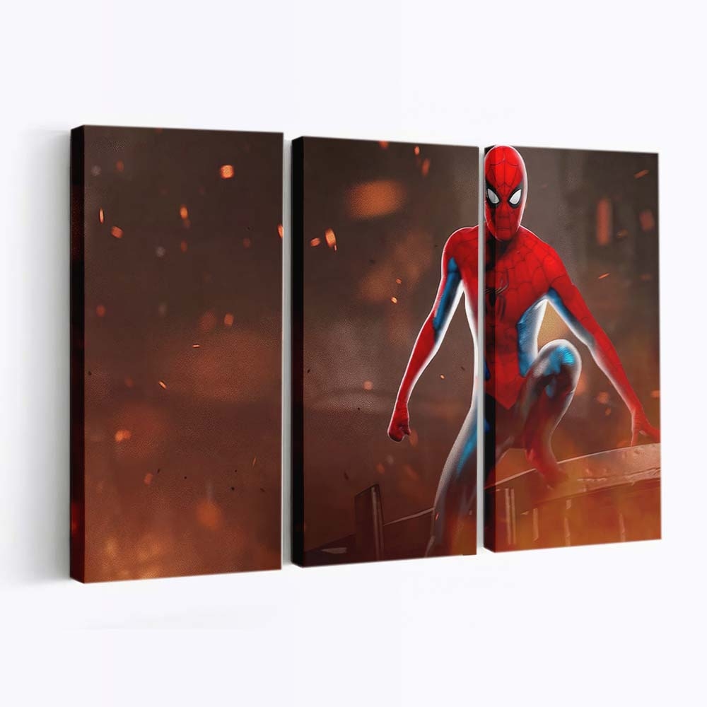 2023 Spider Man 2 4 Leinwandbild - Wanddeko