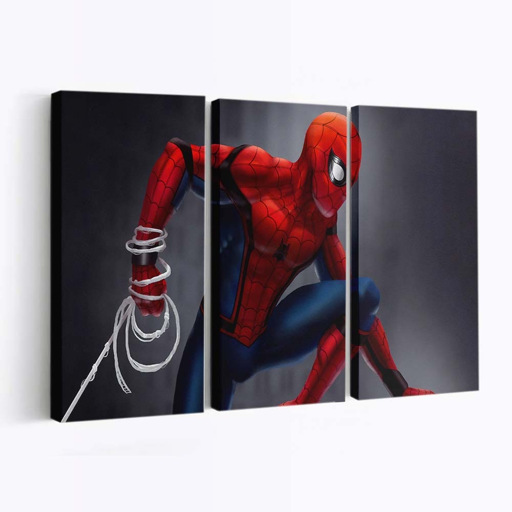 Spider Man Kunst Leinwandbild - Wanddeko