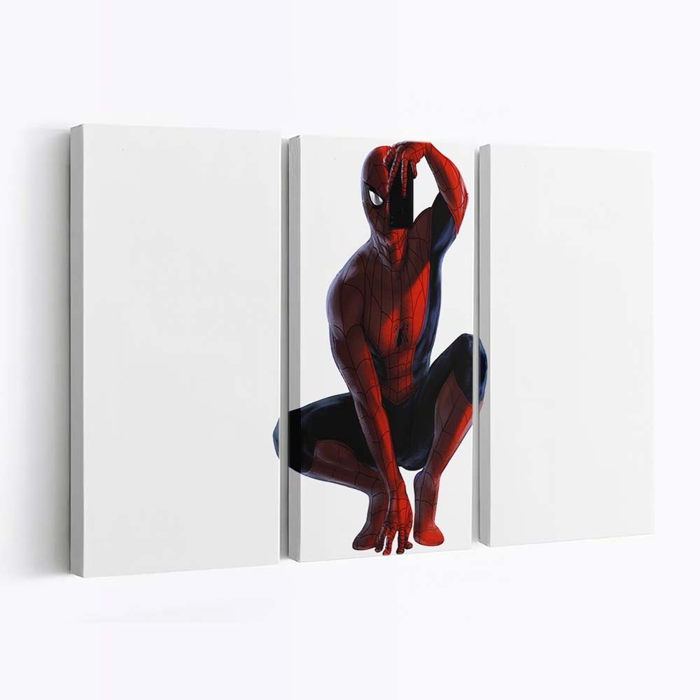 Spider Man Klickbilder Leinwandbild - Wanddeko