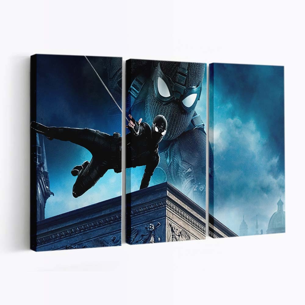 Spider Man Far From Home Leinwandbild - Wanddeko