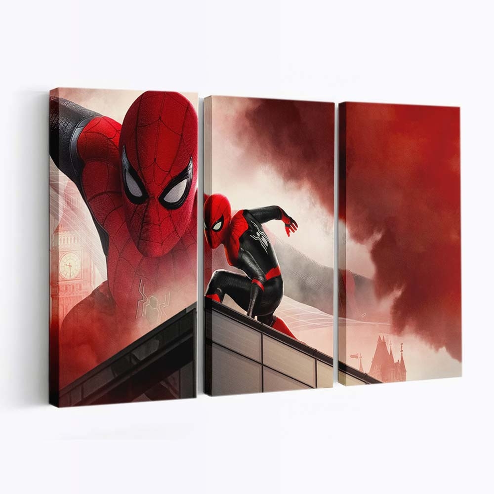 Spider Man Far From Home 2 Leinwandbild - Wanddeko