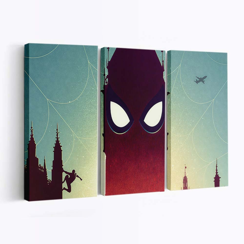 Spider Man: Far From Home 2019 Leinwandbild - Wanddeko