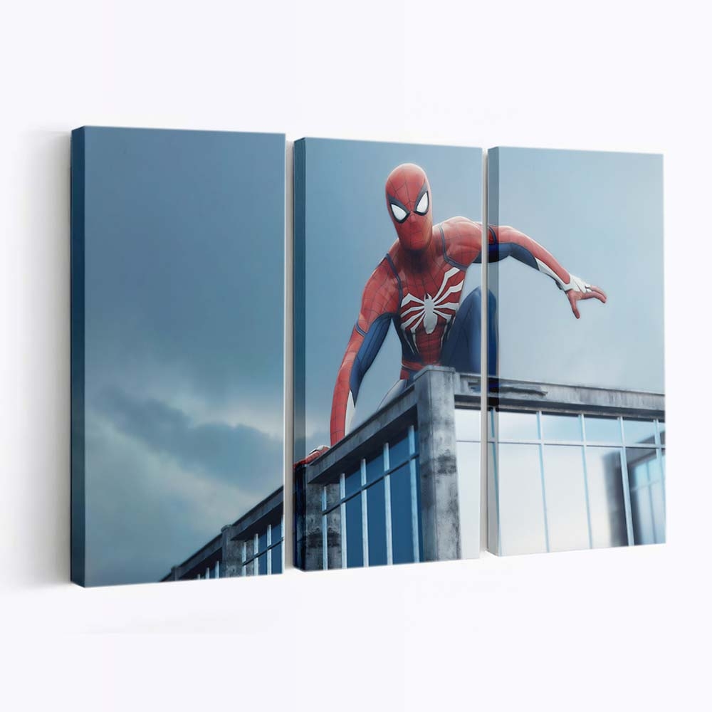 Spider Man Leinwandbild - Wanddeko