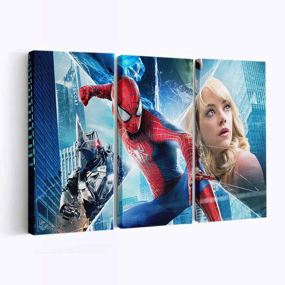 Amazing Spider Man 2 2 Leinwandbild - Wanddeko