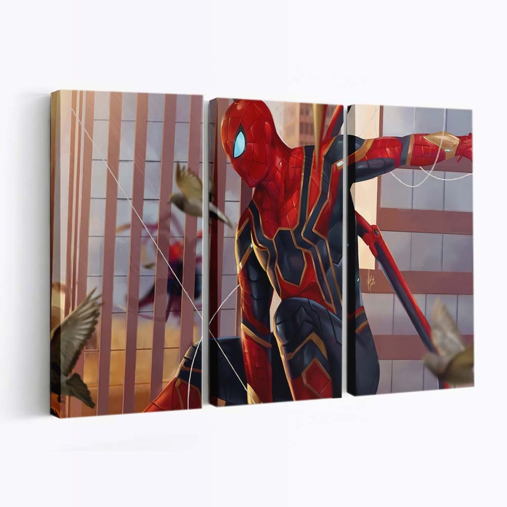 Kunst Spider Man Neu Leinwandbild - Wanddeko