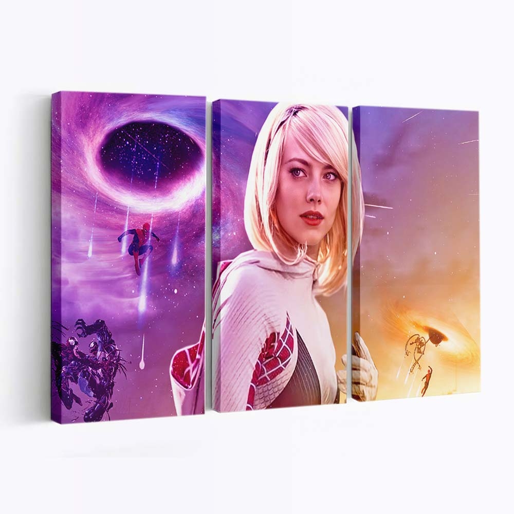 Emma Stone in Spider Man: No Way Home Leinwandbild - Wanddeko