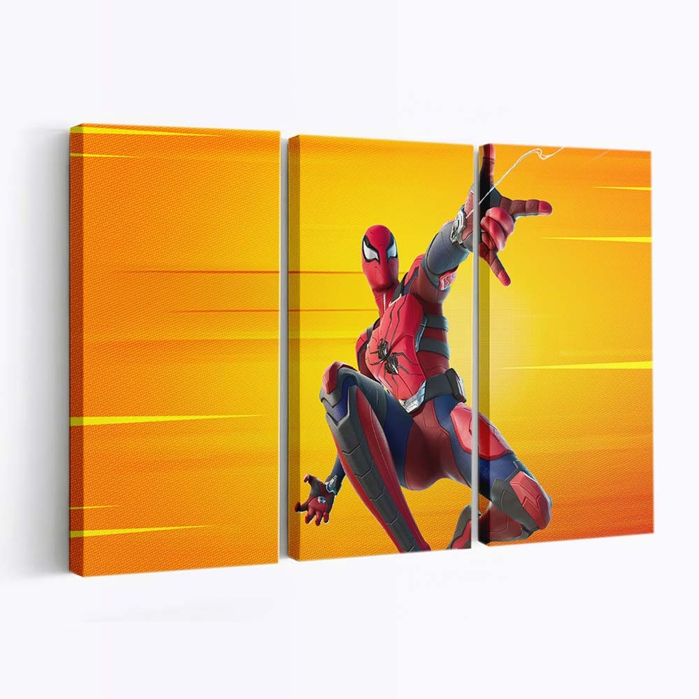Fortnite X Marvel Spider Man Zero War Leinwandbild - Wanddeko