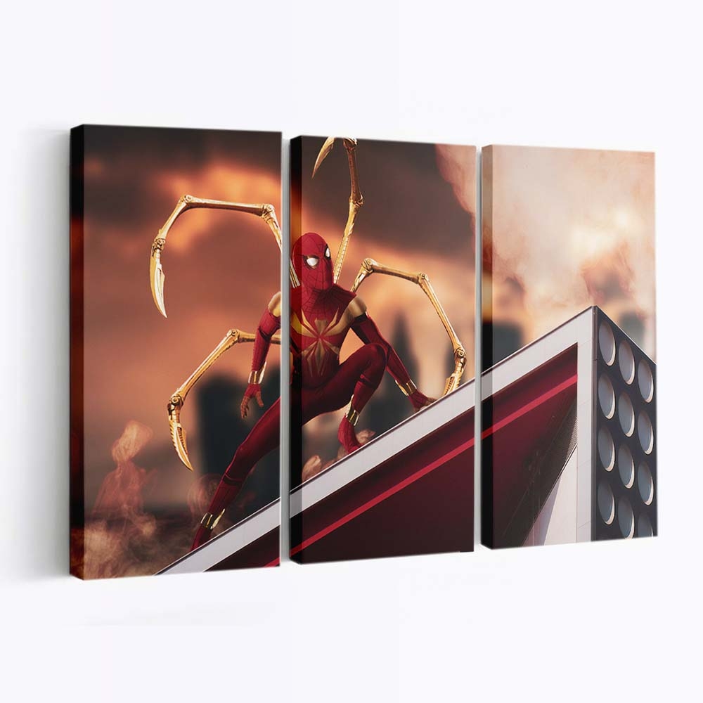 Iron Spider Man Kunst Leinwandbild - Wanddeko
