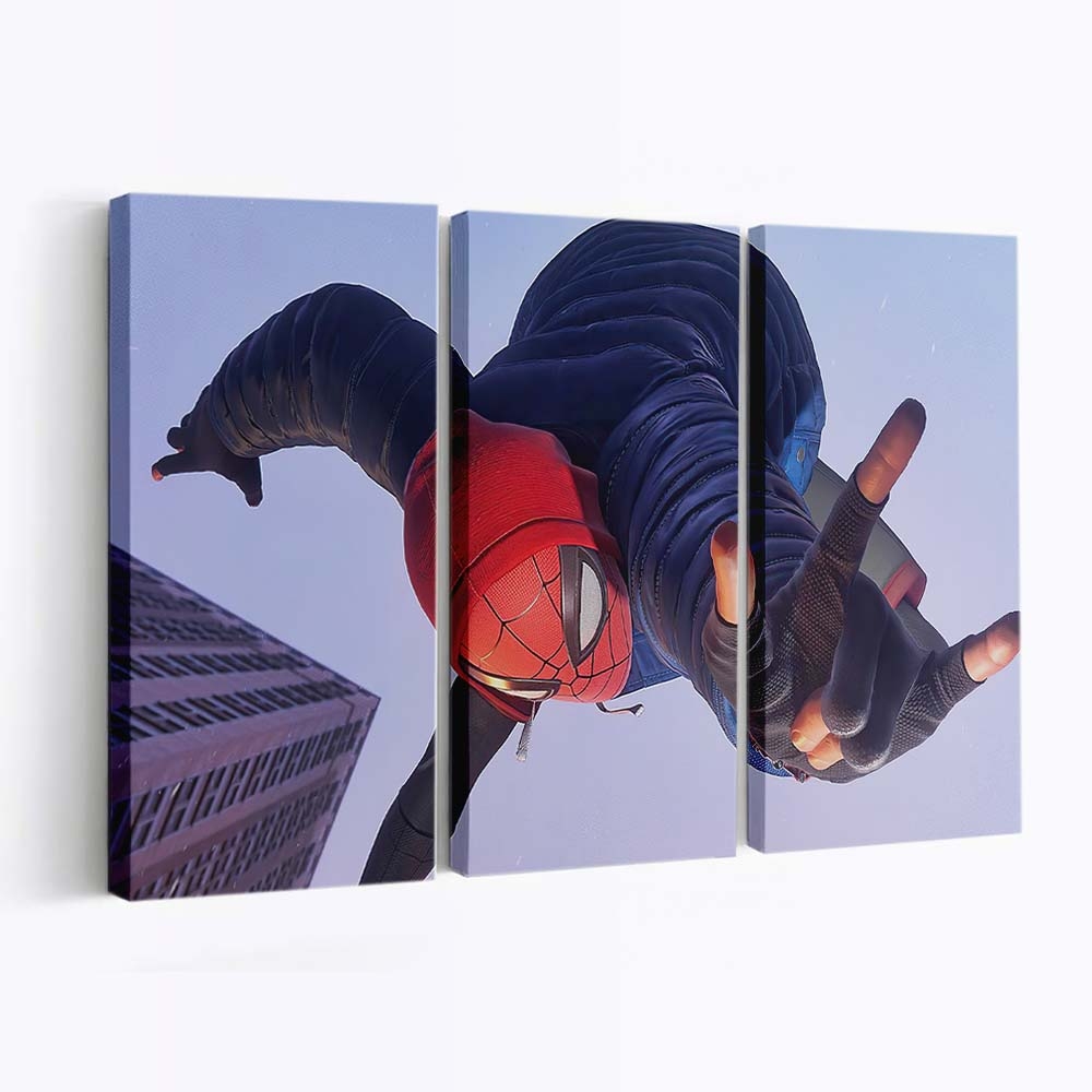 Marvel Spider Man Miles Morales 2020 Leinwandbild - Wanddeko