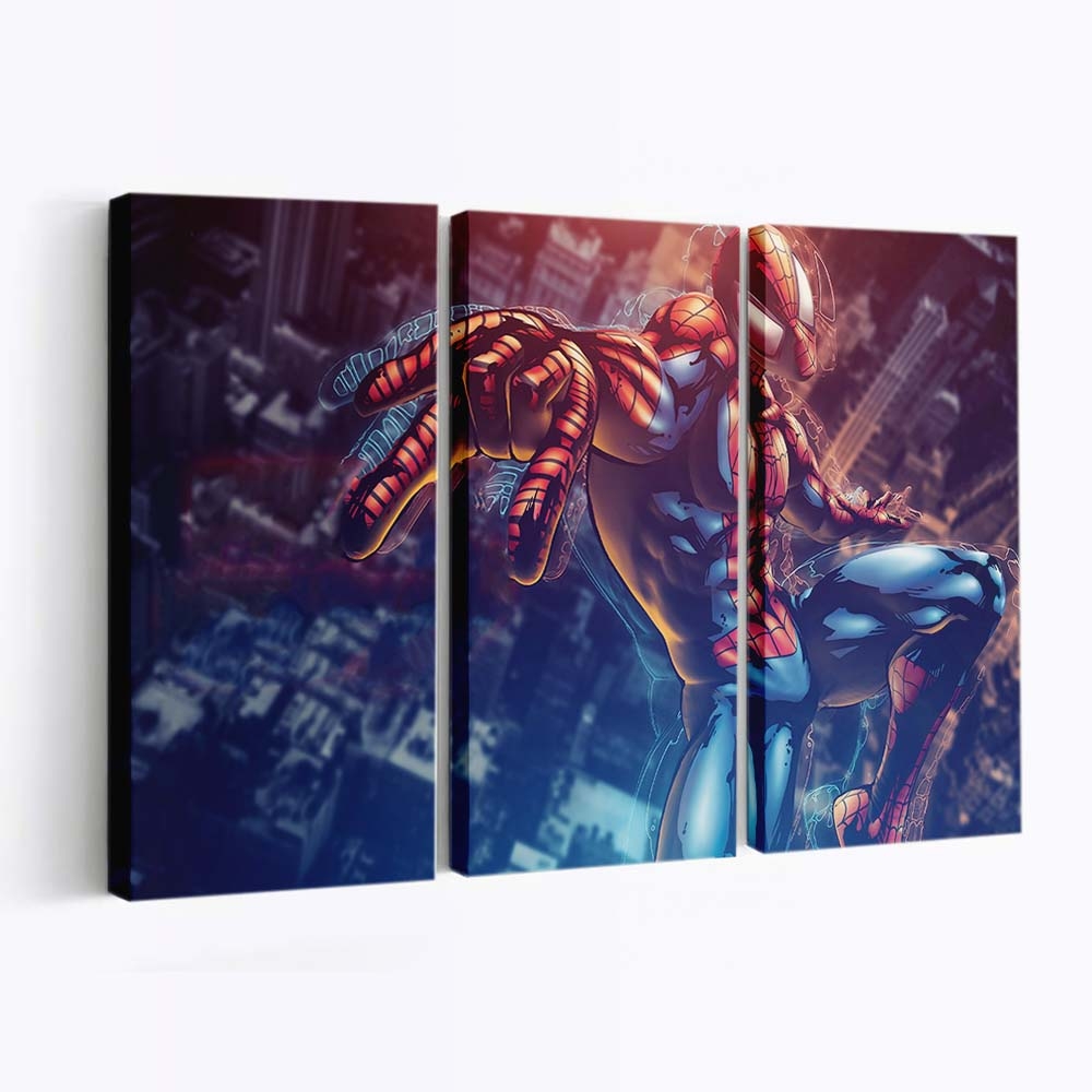 Marvel Vs Capcom 3 Spider Man Leinwandbild - Wanddeko