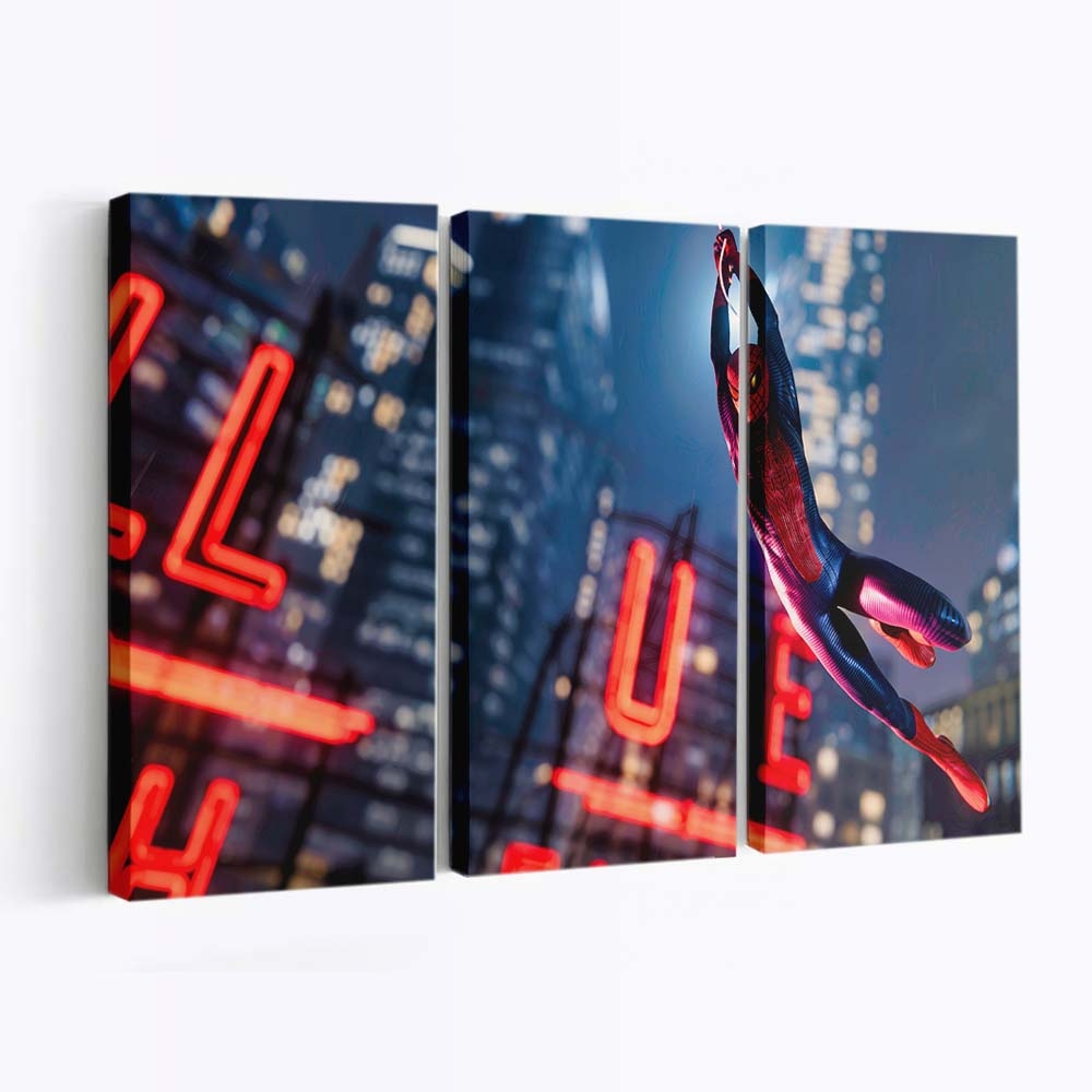 Marvels Spider Man Remastered Leinwandbild - Wanddeko