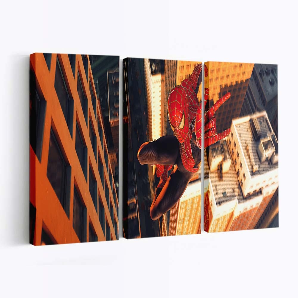 Marvels Spider Man Remastered No Time For Vertigo Leinwandbild - Wanddeko