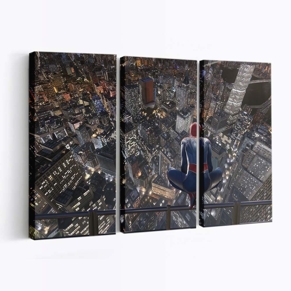 Marvels Spider Man 2 2023 Leinwandbild - Wanddeko